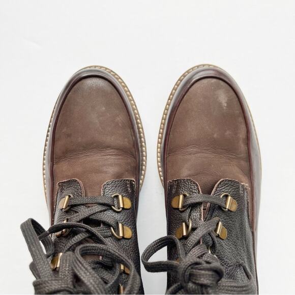 SOFTWALK Whitney Lace Hiking Boot Brown - Picture 3 of 8